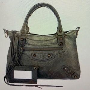 Balenciaga Motocross Classic Town Bag